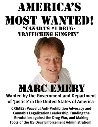 Marc Emery Wanted